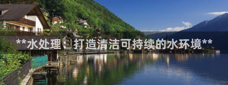 下载彩名堂预测计划软件：**水处理：打造清洁可持续的水环境**