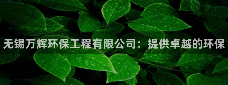 彩名堂5.0：无锡万辉环保工程有限公