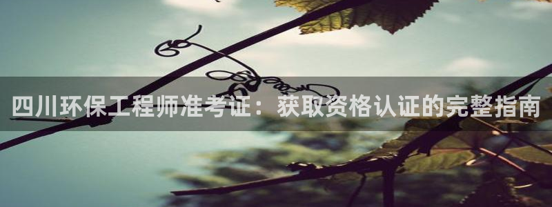 彩名堂计划app安卓免费下载：四川环保工程师准考证：获取资格认证的完整指南