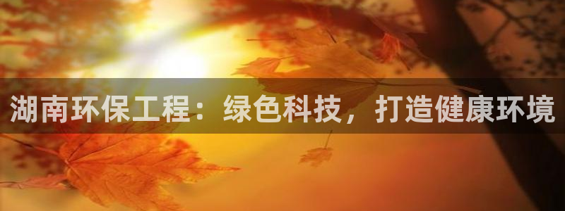 彩名堂改名稻草人了吗：湖南环保工程：