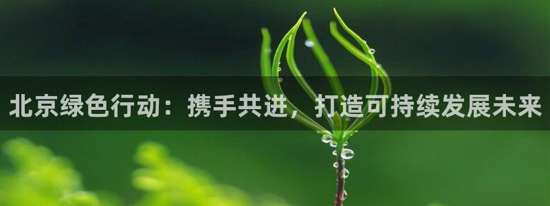 彩名堂是正规的公司吗：北京绿色行动：