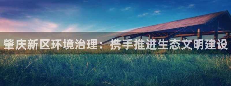 彩名堂客服：肇庆新区环境治理：携手推