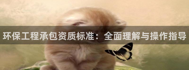 为什么彩名堂今天不能用：环保工程承包