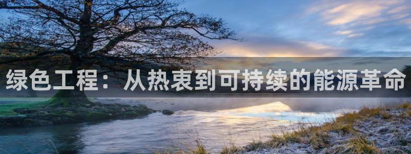 彩名堂预测：绿色工程：从热衷到可持续