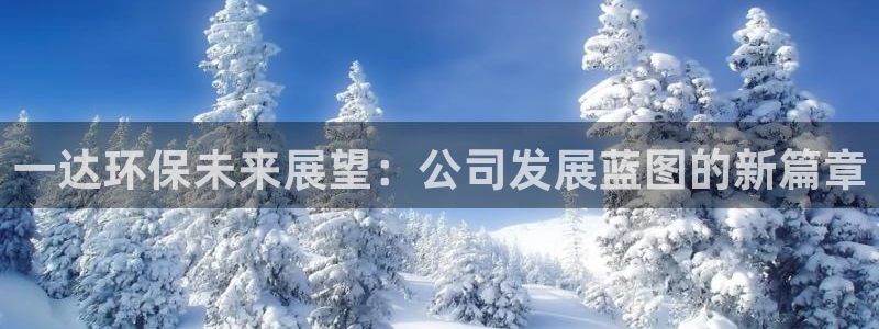 彩名堂App下载：一达环保未来展望：公司发展蓝图的新篇章